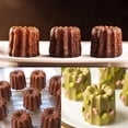 thumbnail image 4 of Nonstick Aluminium Canele Moulds Cup For Bakery Jelly Cheese Holder Baking Tools, 4 of 9