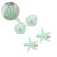 thumbnail image 4 of 4 piezas de horquillas para el pelo con forma de estrella de mar, horquillas de concha para mujeres y niñas, 4 of 5