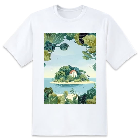 Basic Oversize Tees For WomenLeaves Loose Boyfriend Shirts Casual Blouse round neck