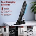 thumbnail image 7 of WHALLULTRA Cordless Handheld Vacuum Cleaner, Powerful Suction Portable Hand Vacuum with LED Light, Rechargeable Lightweight Mini Hand Vacuum with HEPA Filter, 7 of 7