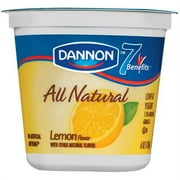 Dannon Dannon All Natural Yogurt, 6 oz