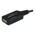 thumbnail image 3 of Monoprice - USB extension cable - USB (F) to USB (M) - USB 2.0 - 65 ft - active - black, 3 of 4