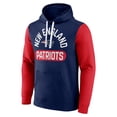 thumbnail image 2 of Men's Fanatics Navy New England Patriots Extra Point Pullover Hoodie, 2 of 3