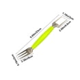 thumbnail image 3 of Dvkptbk Two In One Stainless Steel Fruit Knife New Watermelon Fork Slicing Tool Double Headed Fruit Fork - Kitchen Gadgets, 3 of 6
