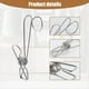 thumbnail image 4 of Clip de Larga de Metal de Acero Inoxidable con Gancho, Clip de Gancho de Pinza para Ropa de Acero Inoxidable Clip Universal para Colgar,, 4 of 6