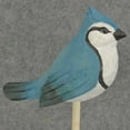 thumbnail image 2 of 1 Pc, 3.5 Inch Wooden Blue Jay With 7.5" Wooden Pick, 2 of 2