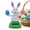 E, variant on Solar Dancing Bunny Easter Decor, Solar Dancing Figurines for Dashboard Decorations Solars Powered Swing Rabbit Solars Power Kits,Rabbit Car Shaking Head Dancer Doll for Car Home Desk Decor