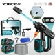 thumbnail image 2 of YOFIDRA - Pistola de lavado de coches de alta presión sin escobillas de 220 bar, 3 velocidades, pistola pulverizadora de agua para lavado de jardines eléctrica para batería Makita de 18 V, 2 of 5