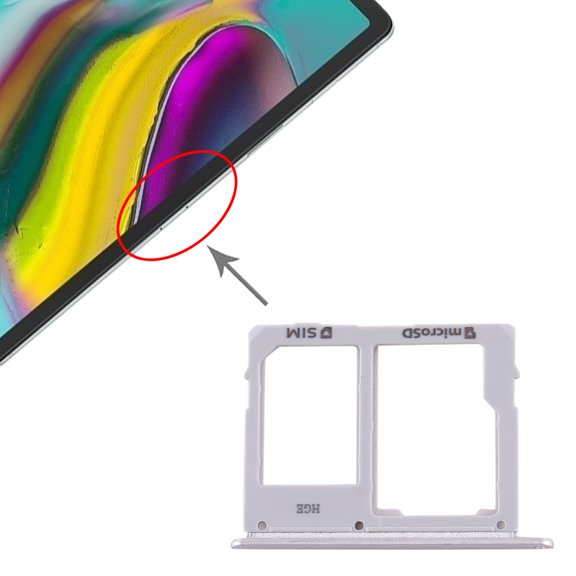 For Samsung Galaxy Tab S5e SM-T725 SIM Card Tray Micro SD Card Tray