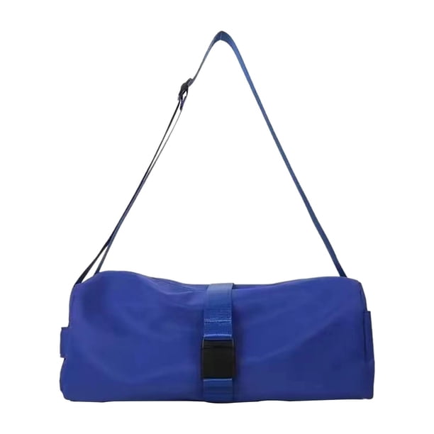 Bolso bandolera para mujer, moderno, con correa ajustable, gran capacidad, ligero y deportivo. Azul