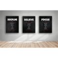 thumbnail image 4 of Black Poster Prints Leadership Determination Persistence Success Quotes Canvas Painting Wall Art Office Decor No Frame, 4 of 6