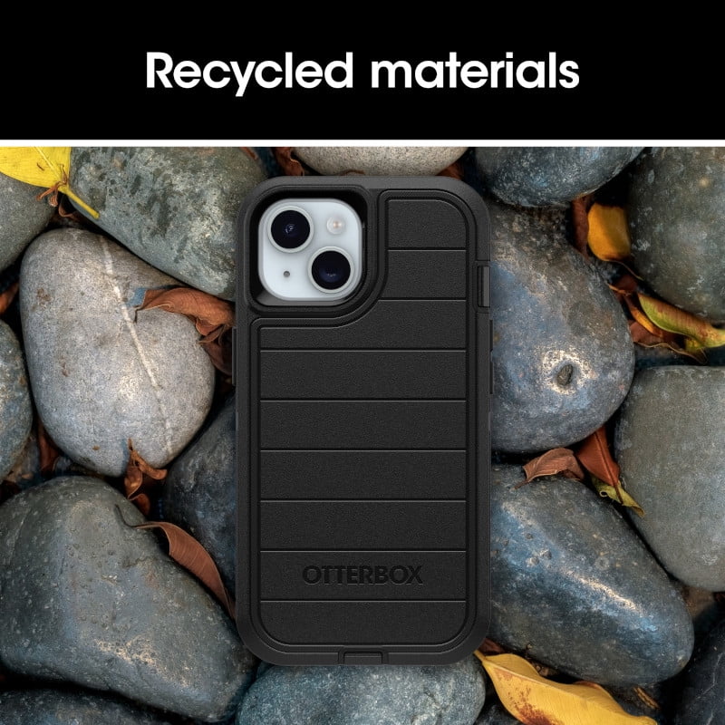 OtterBox iPhone 16e (Only) - Defender Series Pro Case - Black - Case Only - Rugged & Durable - with Port Protection