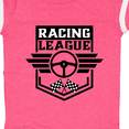 thumbnail image 4 of Inktastic Racing League with Race Car Wheel and Wings Boys or Girls Baby Bodysuit, 4 of 5
