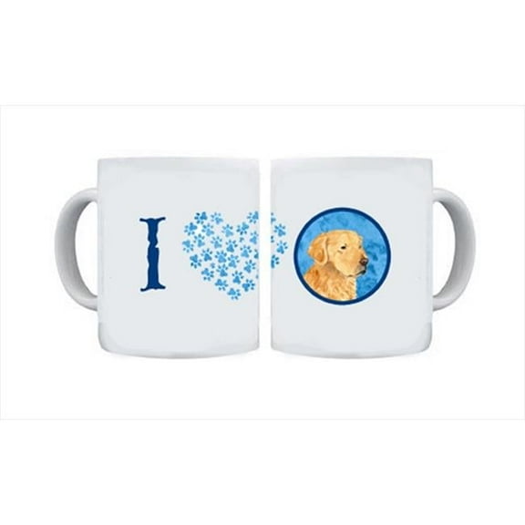 15 oz. Golden Retriever Dishwasher Safe Microwavable Ceramic Coffee Mug