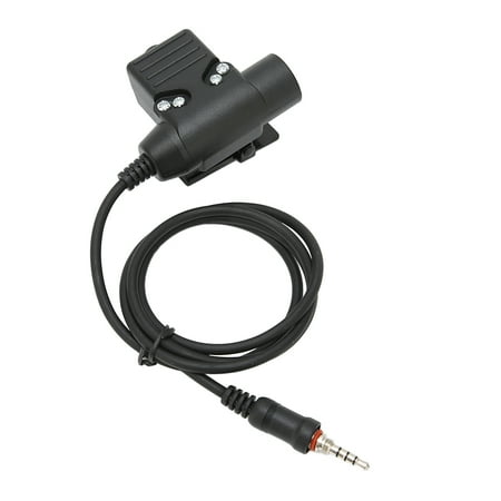 Ptt Headset Adapter Durable Easy To Use Ptt Adapter Portable For For Vertex Vx 6r Vx 7r Walmart Canada