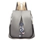 thumbnail image 1 of Mochila De Color Sólido Para Mujer Con Colgante De Gato, Bolsa De Viaje De Gran Capacidad, Mochila Impermeable De Tela Oxford, Mochila De Ocio, Mochila Escolar Speravity AP006916-01, 1 of 6