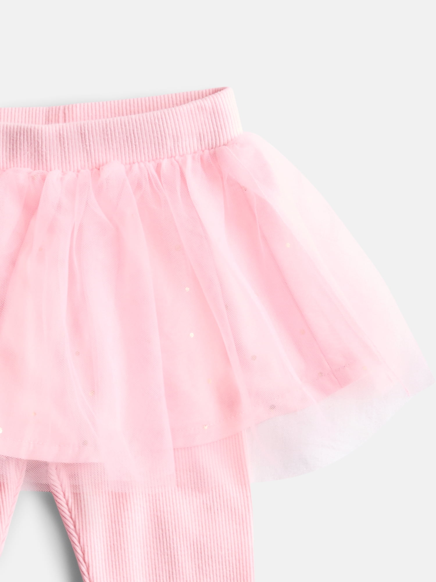 Wonder Nation Baby Girls Tutu Leggings, Sizes 0-24M