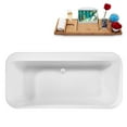 thumbnail image 4 of 59" Streamline N2100GLD Freestanding Tub and Tray With Internal Drain, 4 of 8