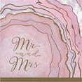 thumbnail image 1 of Serviettes géode roses M. et Mme, 1 of 1