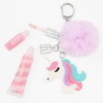Claire's Lilac Unicorn Lip Gloss Keychain