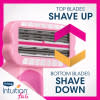 Schick Intuition f.a.b. Women's Razor, 1 Razor Handle and 2 Refills