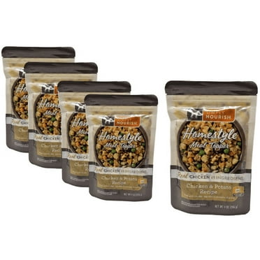 Simply Nourish Chicken and Potato Homestyle Dog Meal Toppers 9oz, 5 Pack