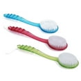 thumbnail image 3 of Bath Exfoliating Brush Body Massager Bodies Clean Accessories Skin Scrubber Bathing Accessory Long Handle Design Back Brushes Green, 3 of 8