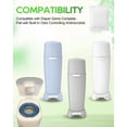 thumbnail image 2 of Diaper Pail Deodorizer Odor Absorber Filter Refill Compatible with Diaper Genie Complete Pail, Lavender Scented Diaper Pail Odor Eliminator, 12 Pack, 2 of 4
