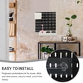 thumbnail image 3 of ELAYARD 1Set Assorted Color Pegboard Storage Rack Punch Free Wall Mounted Organizer, 3 of 6