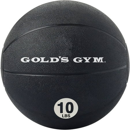 Gold’s Gym 10 lb. Medicine Slam Ball with Non-Slip (Best Medicine Balls For Slamming)