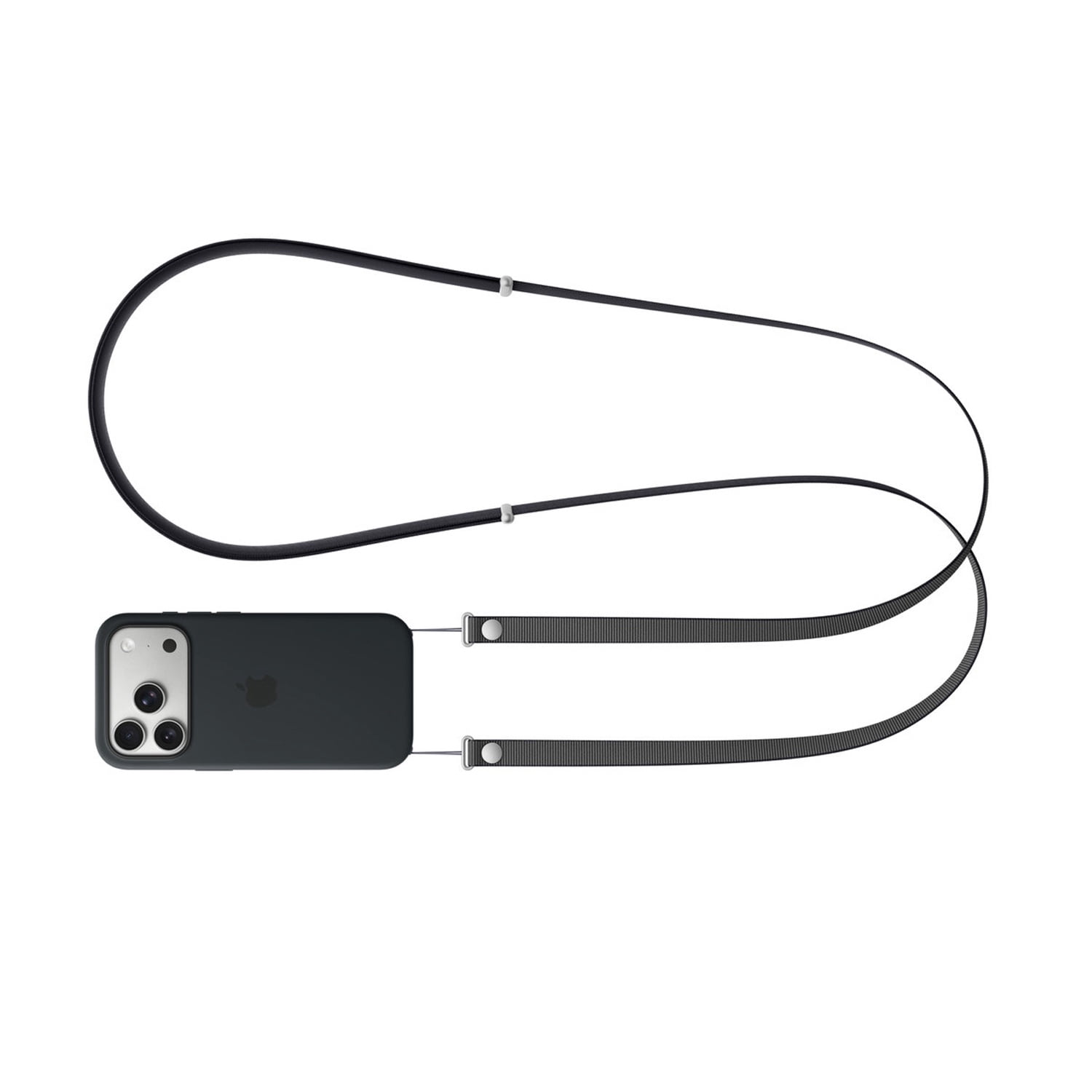 Universal Adjustable Neck Lanyard for Phone Cases - Black