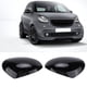 thumbnail image 3 of Par de Tapas de Espejo Retrovisor Adhesivas de Repuesto de Carcasa Protectora para Smart Fortwo para Forfour 453 2015-2021 Instalación Simple ANGGREK Otros, 3 of 8