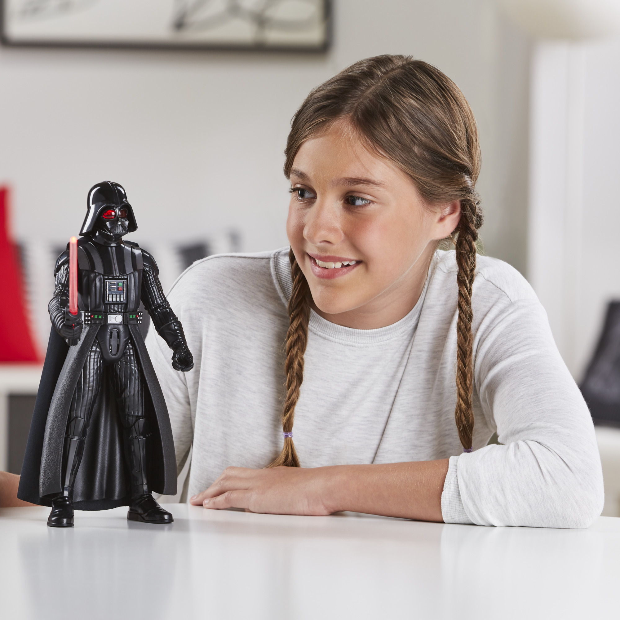 Star Wars: Obi-Wan Kenobi Darth Vader Toy Action Figure for Boys and Girls Ages 4 5 6 7 8 and Up (12”) - image 8 of 11