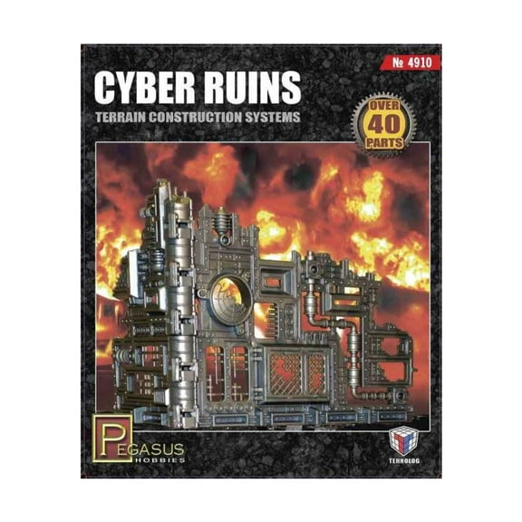 Pegasus Hobbies Cyber Ruins Terrain Set New