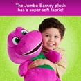 thumbnail image 3 of Fisher-Price Barney's World Jumbo Barney Plush, 26-inch Figure, Large Scale & Soft Texture, 3 of 6