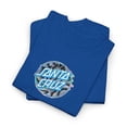 thumbnail image 3 of Santa Cruz Vivid Slick Dot Colorful 90s 00s Vintage Classic Skate TShirt Print - Royal / S, 3 of 5