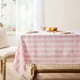 thumbnail image 1 of Mantel Softalker rectangular a cuadros, 140 x 210 cm, color rosa, 1 of 7