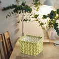 thumbnail image 4 of Rovga Basket For Storagecollapsible Fabric Storage Cubes Organizer With Handles Children'S Foldable Fabric Storage Cube Box Green, 4 of 4