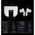 thumbnail image 2 of SHANLIDA Wireless Bluetooth Noise Cancelling Earphones With Battery Level Display, Comfortable To Wear, Sporty, In Ear Black, 2 of 6