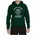 thumbnail image 2 of Wild Bobby Fear Not For Jesus The Lion Of Judah Has Triumphed Inspirational/Christian Unisex Graphic Hoodie Sweatshirt, Forest Green, Large, 2 of 5