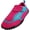 Fuchsia/Turq, variant on Norty Girls' Slip on Aqua Socks Water Shoe Quick Drying Beach, Outdoor Play