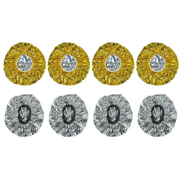 Capas de tratamiento para el cabello de 8 piezas Capas de ducha desechables Suministros para el cabello