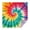 Colorful Rainbow Tie, variant on Colorful Rainbow Tie Dye Spiral Pattern Square Tablecloth,Waterproof Square Table Cover,Wipeable Spillproof Washable Table Cover for Home Kitchen Party Decor 42"X42"(107x107cm)