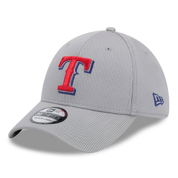 Men's New Era Gray Texas Rangers Active Pivot 39THIRTY Flex Hat