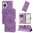 thumbnail image 3 of Funda tipo cartera GANGXUN para Huawei Nova 11 , diseño girasol, cuero PU, soporte, cierre magnético, tarjetero, 3 of 5