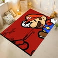thumbnail image 3 of Dreammotif Super Mario Inspired Rug, Kids Room Rug, Kids Room Decor, Super Mario Game Inspired Red Design - High Quality, Soft and Durable, Perfect for Children's Room, 3 of 8
