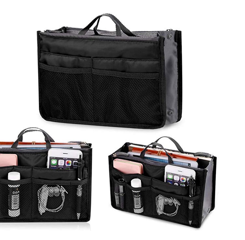 TIKA Women's Multi-Pocket Inside Bag Accessories: Travel Handbag