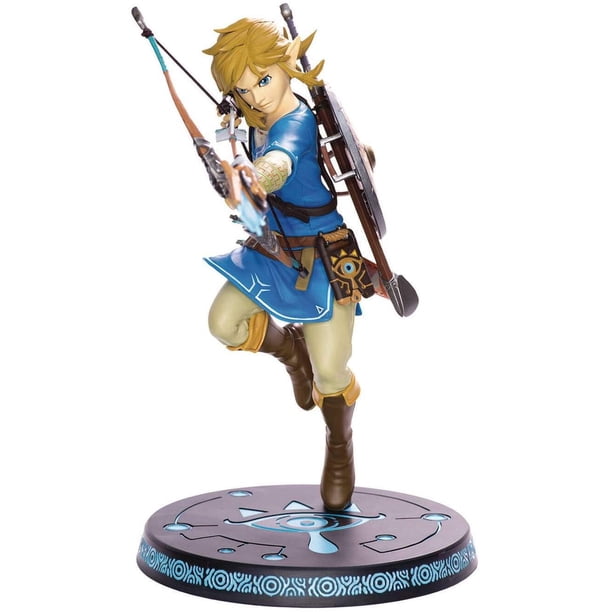 Primeras 4 figuras The Legend of Zelda: Breath of The Wild: figura de enlace, azul