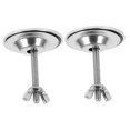 thumbnail image 6 of IBASETOY 2Pcs Metal Sink Hole Covers Silver Round Decor for Kitchen and Hotel Setup, 6 of 8