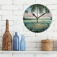 thumbnail image 3 of Dreamtimes Tropical Beach Wall Clock,Silent Non Ticking 10 Inch Battery Operated Round Wall Clocks for Kitchen,Home,Bedrooms,Office Decor, 3 of 6